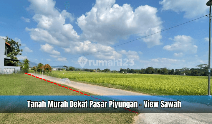 Tanah Dekat Jalan Jogja Wonosari, Utara Pasar Piyungan Bantul 1