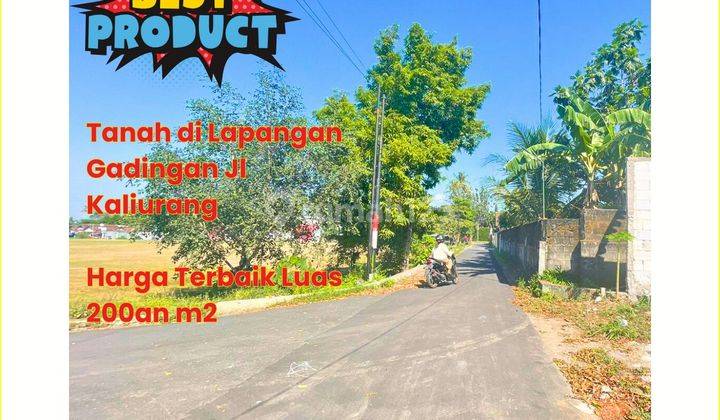 Jual Tanah di Lapangan Gadingan Siap Bangun, Jakal 1