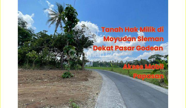 Hak Milik Shm, Tanah Godean Akses Mobil Aman 1