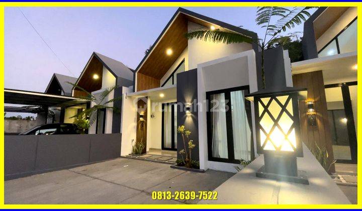 Jual Rumah Minimalis Model Eropa di Jl Kaliurang  1