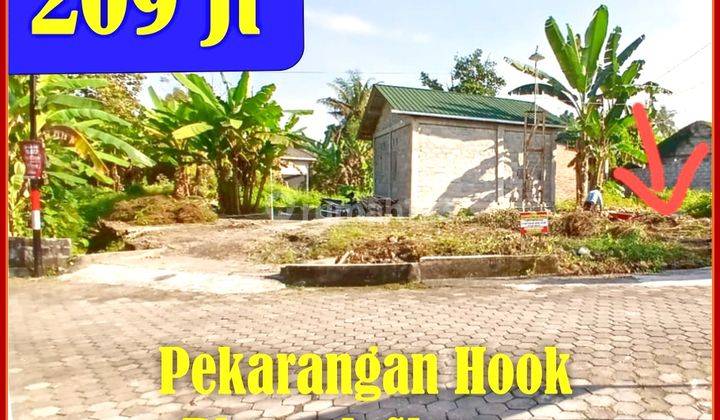 Pekarangan Hook Dijual Murah di Blunyah Sleman 1