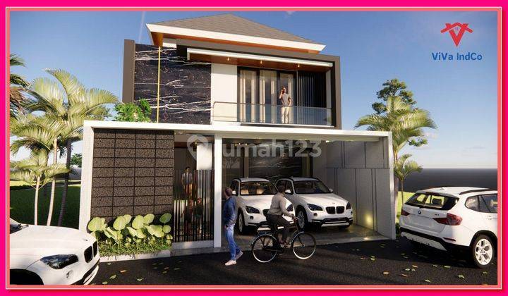 Dijual Rumah Mewah Jogja Full Furnished di Purwomartani Sleman  1