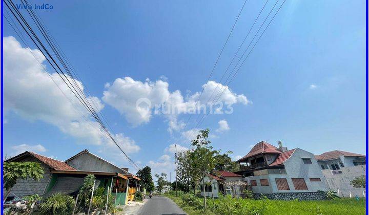 Tanah Jl Raya Berbah Cuma 2 Jtan Siap Ajb 2