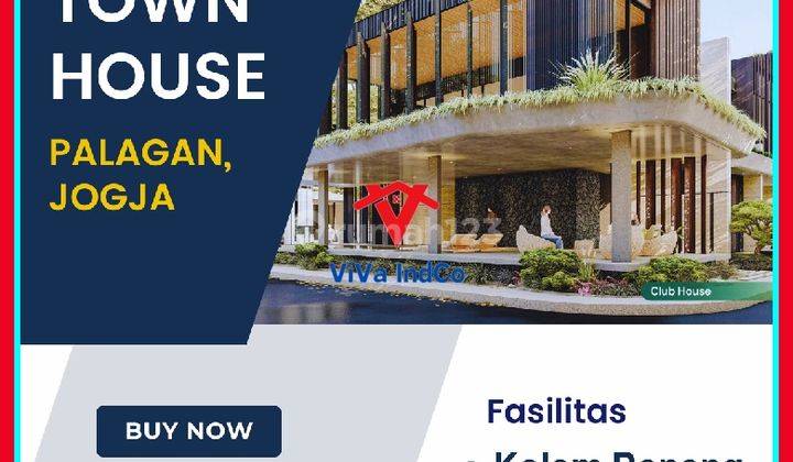 KPR Dp 20% di Town House Jl Palagan Jogja Fasum Oke 1