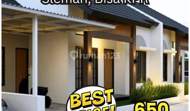 Rumah Tridadi Sleman Dekat Pemda Siap Huni 1