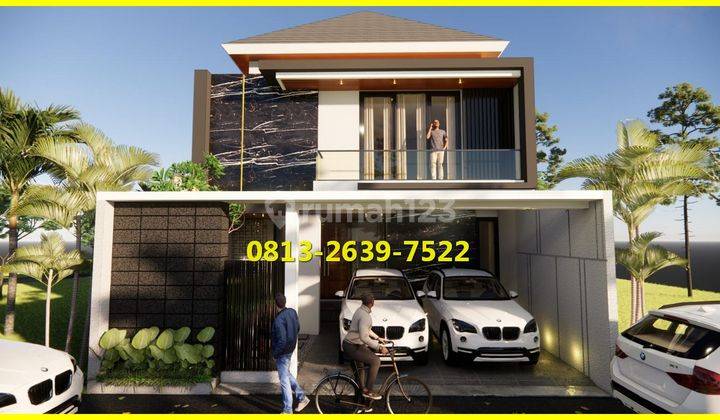 5 Menit Jl Solo, Rumah Dijual Full Furnish Purwomartani 2