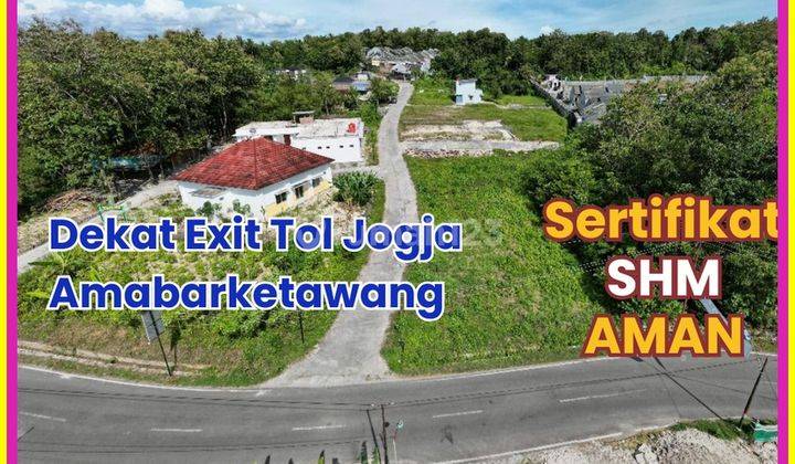 Strategis Jalan Utama Dekat Ke Kampus Umy Jogja 1