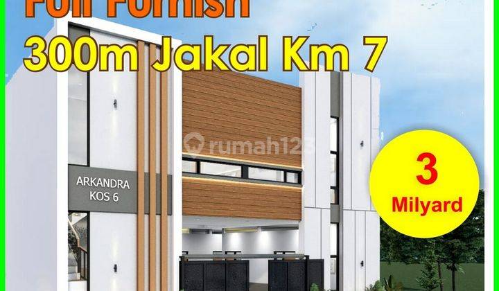 300 M Jl Kaliurang, Kost Furnish Exclusive Jogja 1