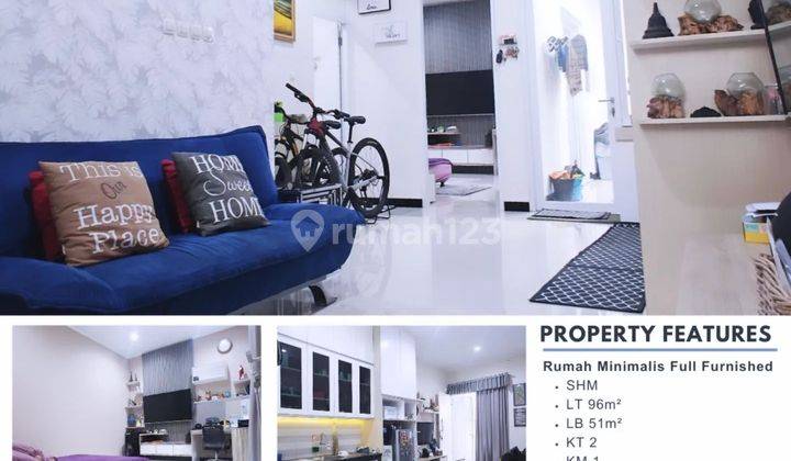 Rumah Minimalis Full Furnished Siap Huni Di Tki 3 Blok C1 2