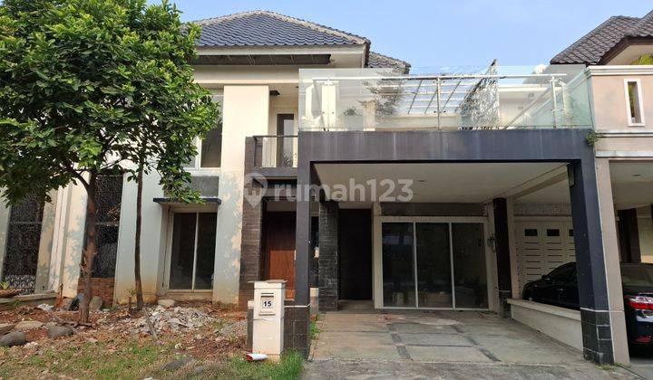 Jual Cepat Rumah Setengah Jadi Renovasi Sutera Alba Alam Sutera  1