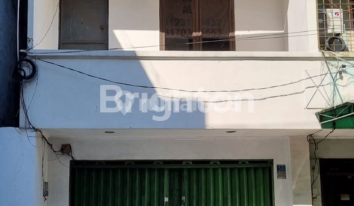 SEWA RUKO strategis 2 lantai di Manyar , Surabaya