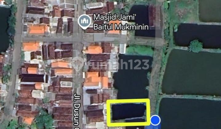 Tanah( Tambak ) Dekat Akses Tol di Cerme , Gresik Jawa Timur