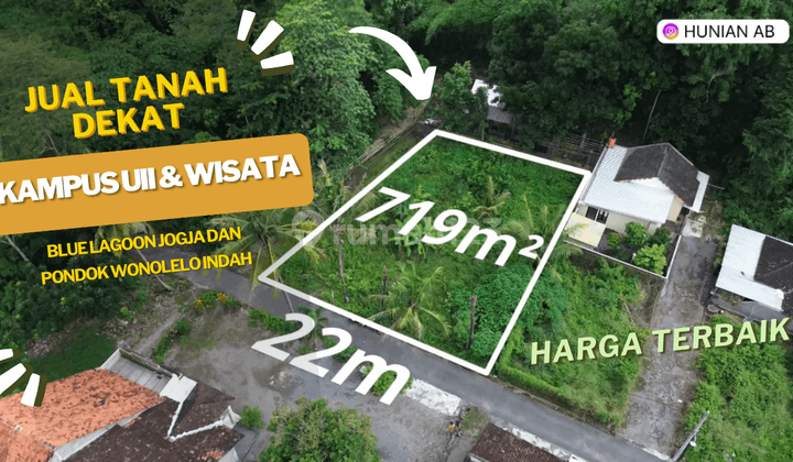 Jual Tanah Jogja Dekat Kampus Uii Dan Tempat Wisata Dengan Harga Dibawah Pasar 1