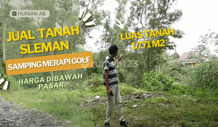 Jual Tanah Jogja Samping Merapi Golf 18 Menit Ke Kampus Uii Berada Di Jalan Kabupaten 1