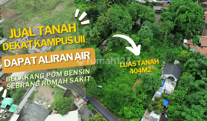  Jual Tanah Jogja Dapat Aliran Air Sebrang Rumah Sakit 3 Km Ke Kampus Uii Di Kaliurang Km17 1