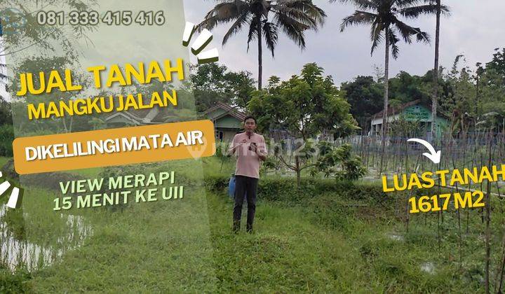 Jual Tanah Jogja View Merapi Dikelilingi Mata Air 15 Menit Ke Kampus Uii Harga Dibawah Pasar 1