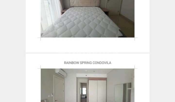 Disewakan Apartemen Rainbow Spring Condovilas Full Furnished 2