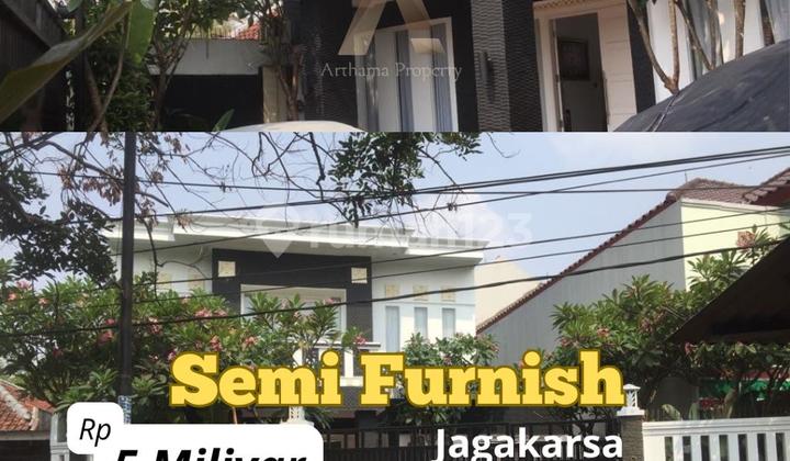 Rumah Murah Semi Furnish. Kavling Polri Dekatragunan Jagakarsa Rumah Murah Semi Furnish. Kavling Polri Dekatragunan Jagakarsa