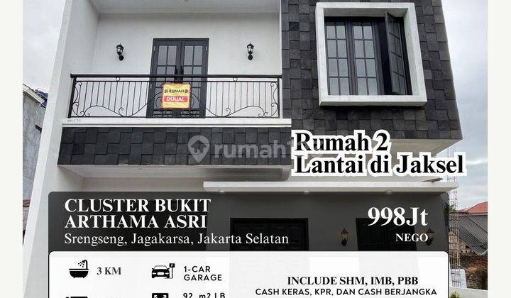 Dijual Rumah Cluster murah Jakarta Selatan 1