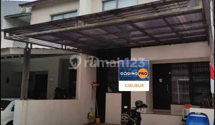 Di Jual Rumah Dalam Cluster di Cibubur Residence,Dekat Akses Tol Jatikarya, 10 Menit ke LRT Harjamukti 2