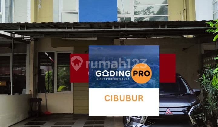 Dijual Rumah Citragran Cibubur di Cluster Favorit Terdepan,Dekat Akses Tol, Citra Grand Mall 2