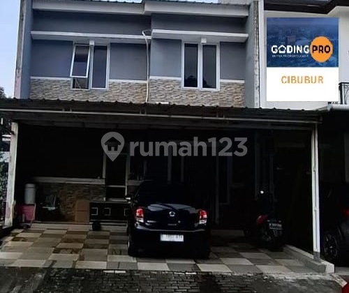 For Sale House in Kota Wisata, Corner Position, Access to Nagrak Toll Road, Schools, Living World Mall, Feeder Bus. 2
