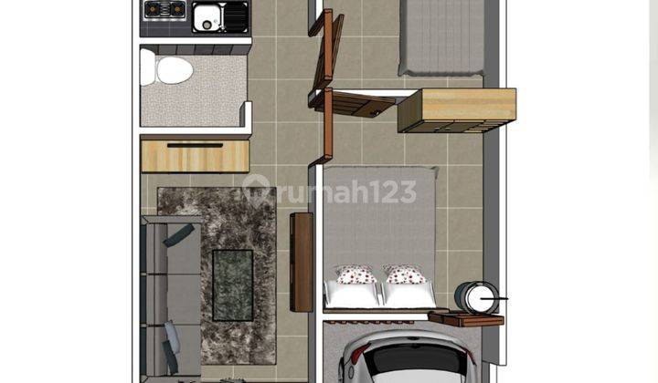 Di Jual Rumah Dekat Ke Stasiun Depok Lama  2