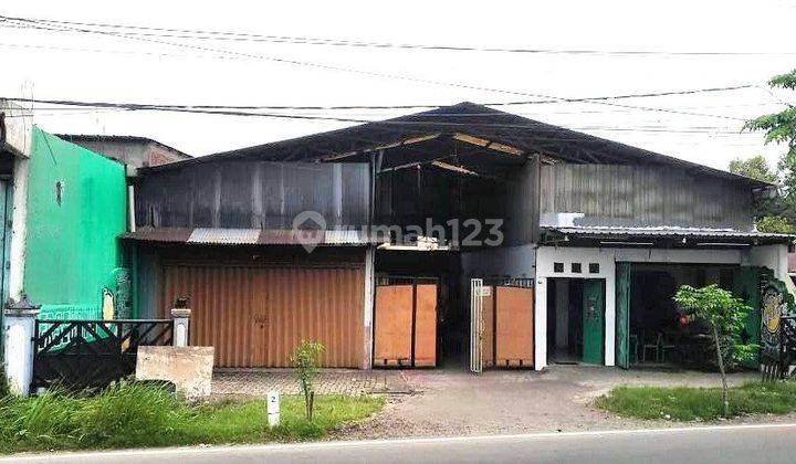 Gudang Murah di Nol Jalan Raya Geluran Gilang Dekat Sepanjang Trosobo Taman Sidoarjo, Sidoarjo 793 M Bagus SHM 1