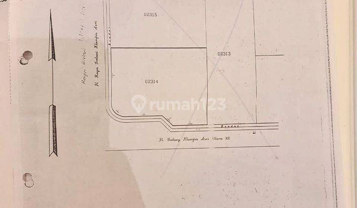 Tanah di Kavling Araya 1 Boulevard, Surabaya HGB 801 m² 1