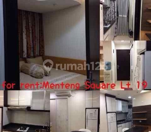 Disewa Apt Mentenge Square Furnish 2 Kamar Jadi 1