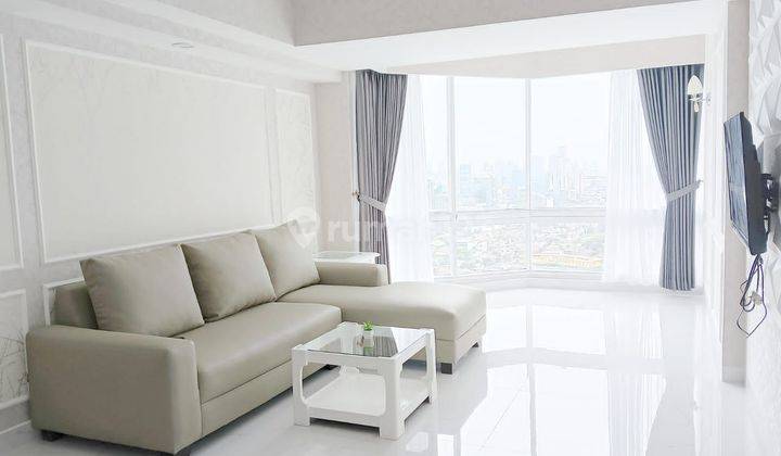 *FOR SALE TAMAN ANGGREK APARTMENT MURAH Dan bagus
- Alamat Lengkap: apartment Taman anggrek tower 4 lt 32
- Luas Bangunan: 88m2
- Sertifikat: SHM
- Kamar tidur : 2+1
- Kamar Mandi: 1+1
- Daya Listrik : 4400
-  Lantai: 37
- Kondisi perabot: furnished
Harga 1