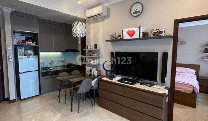 Dijual Murah Apt Permata Hijau Suites 2 Kamar Unit Bagus Lantai Sedang Tower Ivory 2