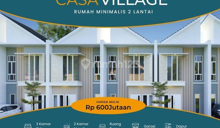 Cluster Modern Minimalis 2lantai Diserpong Bsd 1