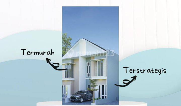 Rumah Murah Ditangsel 2lantai 3kamar Tidur Dibintaro 1