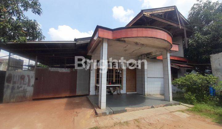 DIJUAL RUMAH TEPI JALAN LOKASI SUKAJADI 1