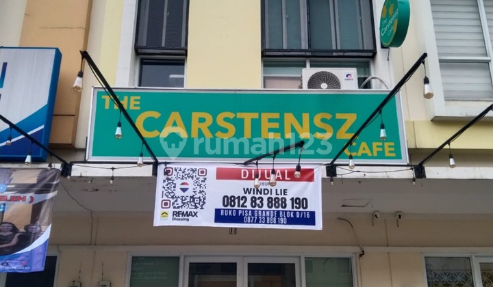 Dijual Ruko Pisa Grande 2 Lantai Strategis di Gading Serpong