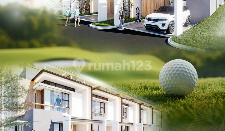 Sukajadi Agathis View Golf 2 1/5 Floors East-Facing and Golf House. 2