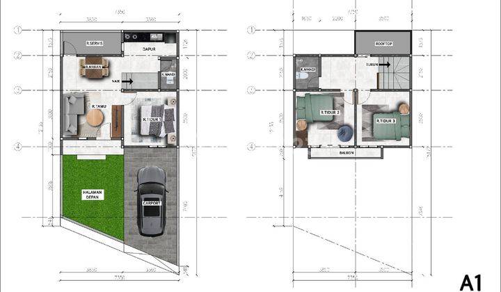 Rumah Daerah A Yani Dkt Lumintang  2