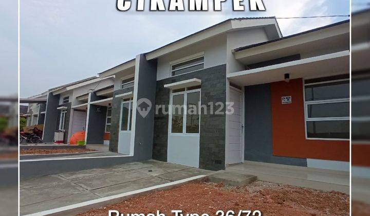 Jual Rumah Cluster Cikampek Perumahan Buana Kotabaru Karawang Jomin Mewah Strategis 1