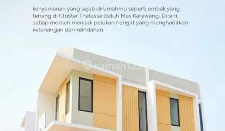 Rumah 2 lantai di pusat kota Galuh mas Karawang Rumah 1