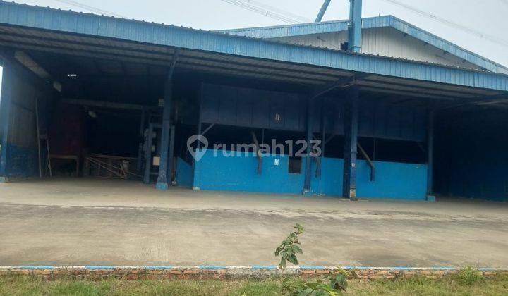 DIJUAL LAHAN DAN BANGUNAN PABRIK BAGUS  BEKASI 2