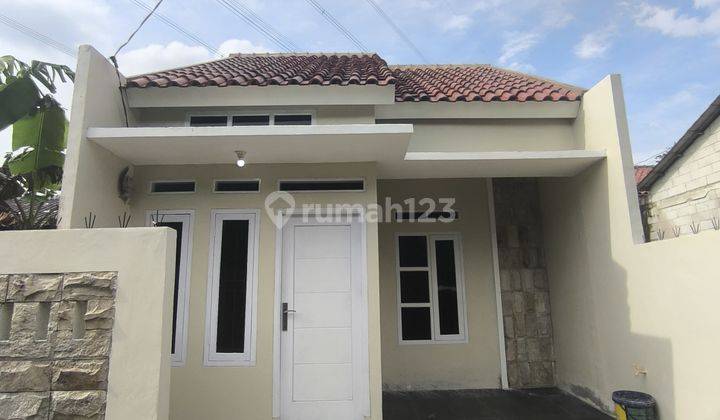 jual cash rumah siap huni pinggir jalan kampung 1