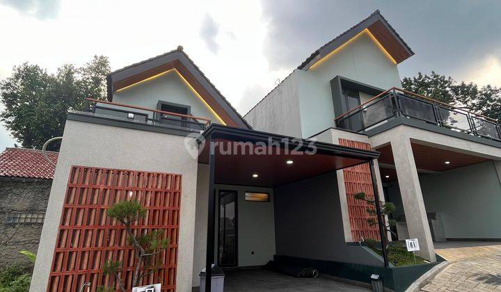 Dijual rumah modern mezzanine ada rooftop 1