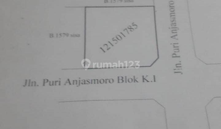 Dijual Tanah Hook di Puri Anjasmoro Blok K, Semarang Barat 2