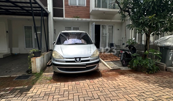 Good 2-Storey Minimalist House, Within a 24-Hour Security Cluster in Bintaro