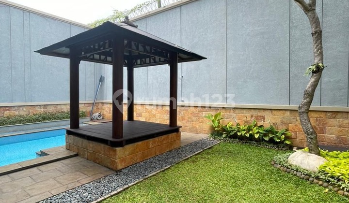 Rumah Mewah Siap Huni, Konsep Bali di Jakarta Selatan - Dekat Mall Pejaten 2