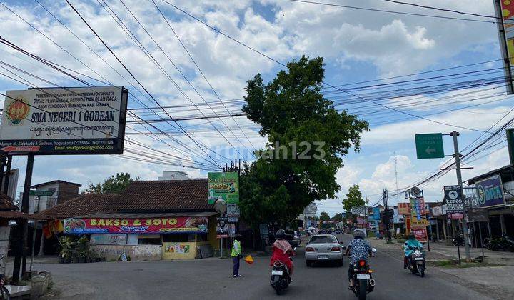 Dijual Tanah Godean Hanya 100 Mtr Jl Raya Godean, Jogja 2