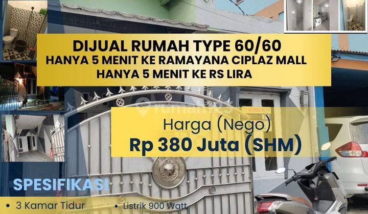 Perumahan Type 60/60 Dijual Murah Di Karawang Wetan Dekat Rs Lira 1