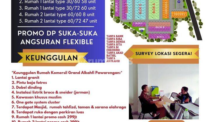 Dijual Rumah 2 Lantai di Cikampek Luas 60/72 Angsuran 5 Jt an 2