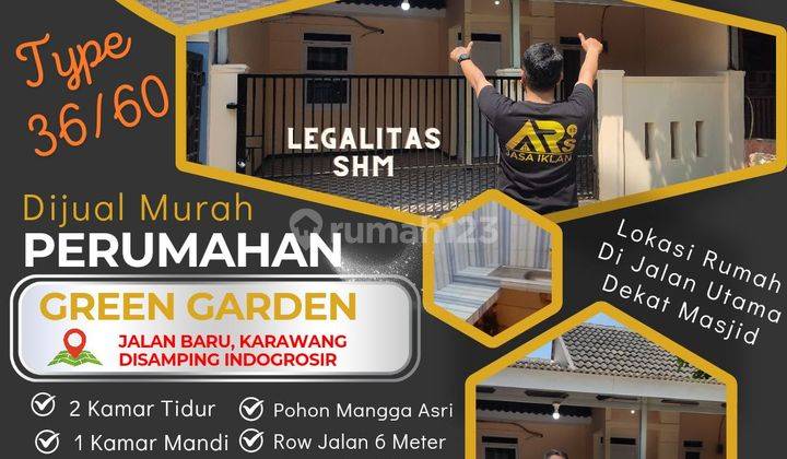 Perumahan Green Garden Karawang Dijual Murah Hanya 290 Juta SHM 1